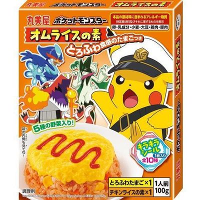 Marumiya Pokémon Omurice Mix 100g Marumiya Pokémon Omurice Mix 100g