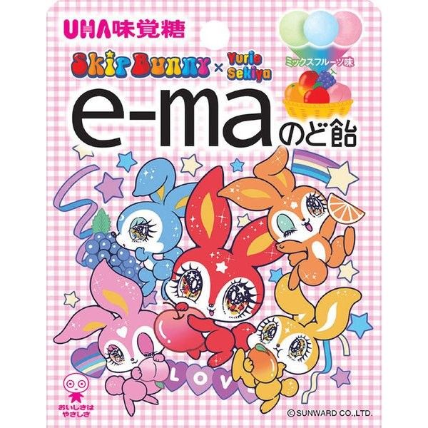 UHA Mikakuto e-ma Throat Candy Skip Bunny 23g