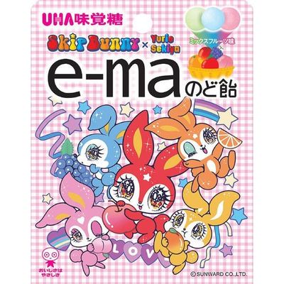 UHA Mikakuto e-ma Throat Candy Skip Bunny 23g