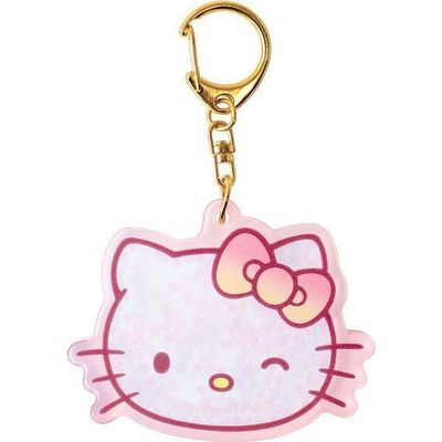 T's Factory Sanrio Characters Holo Shiny Keychain Hello Kitty T's Factory Sanrio Characters Holo Shiny Keychain Hello Kitty