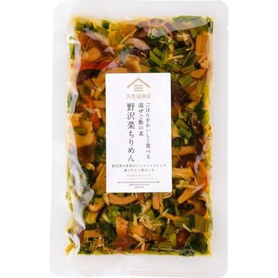 Kusefuku Shoten Nozawana Chirimen Mixed Rice Seasoning 110g