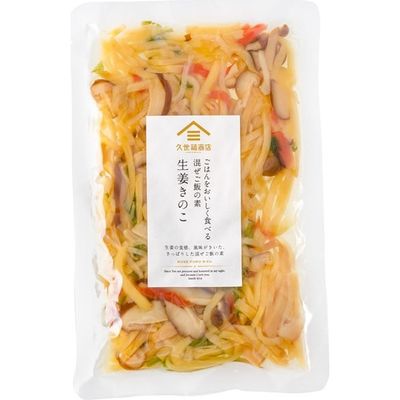 Kurashifuku Shoten Ginger &amp; Mushroom Mixed Rice Seasoning 110g