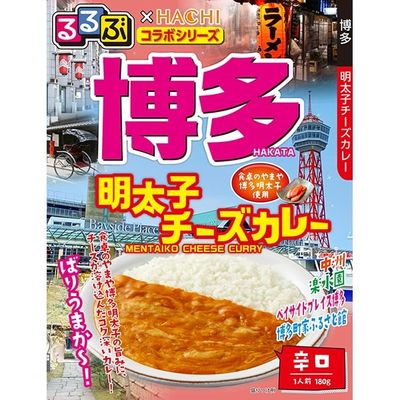 Hachi Foods Hakata Mentaiko Cheese Curry Hot 180g Hachi Foods Hakata Mentaiko Cheese Curry Hot 180g