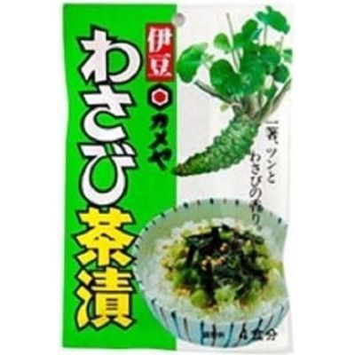Kameya Wasabi Ochazuke Rice Soup Mix 6g x 4 Bags