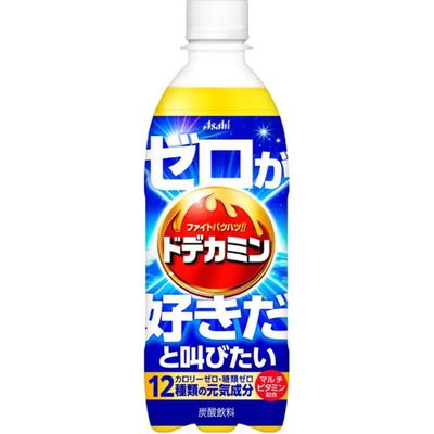 Asahi Dodekamin Zero Energy Carbonated Drink 500ml