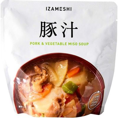 IZAMESHI Satisfying Tonjiru Pork Miso Soup 300g