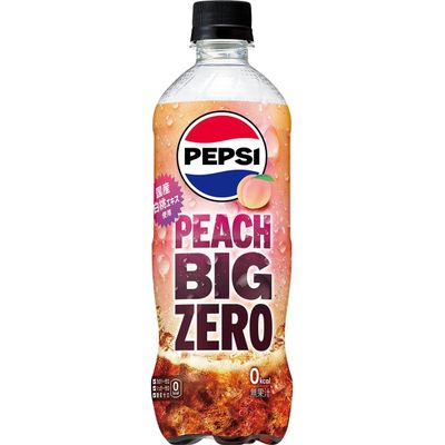 Suntory Pepsi Big Zero Peach Cola 600ml
