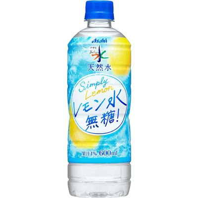 Asahi Oishii Mizu Natural Water Lemon 600ml Asahi Oishii Mizu Natural Water Lemon 600ml