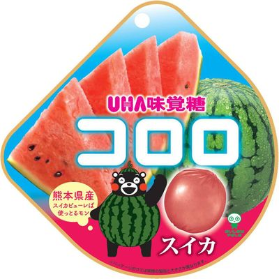 UHA Mikakuto Kororo Watermelon Gummy Candy 40g UHA Mikakuto Kororo Watermelon Gummy Candy 40g