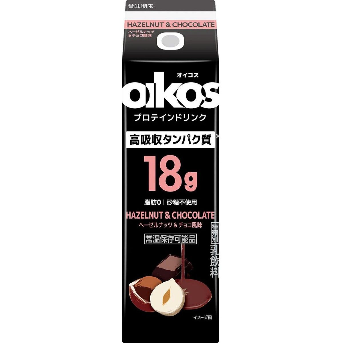 Danone Oikos Protein Drink Hazelnut &amp; Chocolate Flavor 240ml
