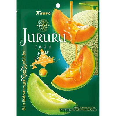Kanro Jururu Hokkaido Double Melon Candy 60g