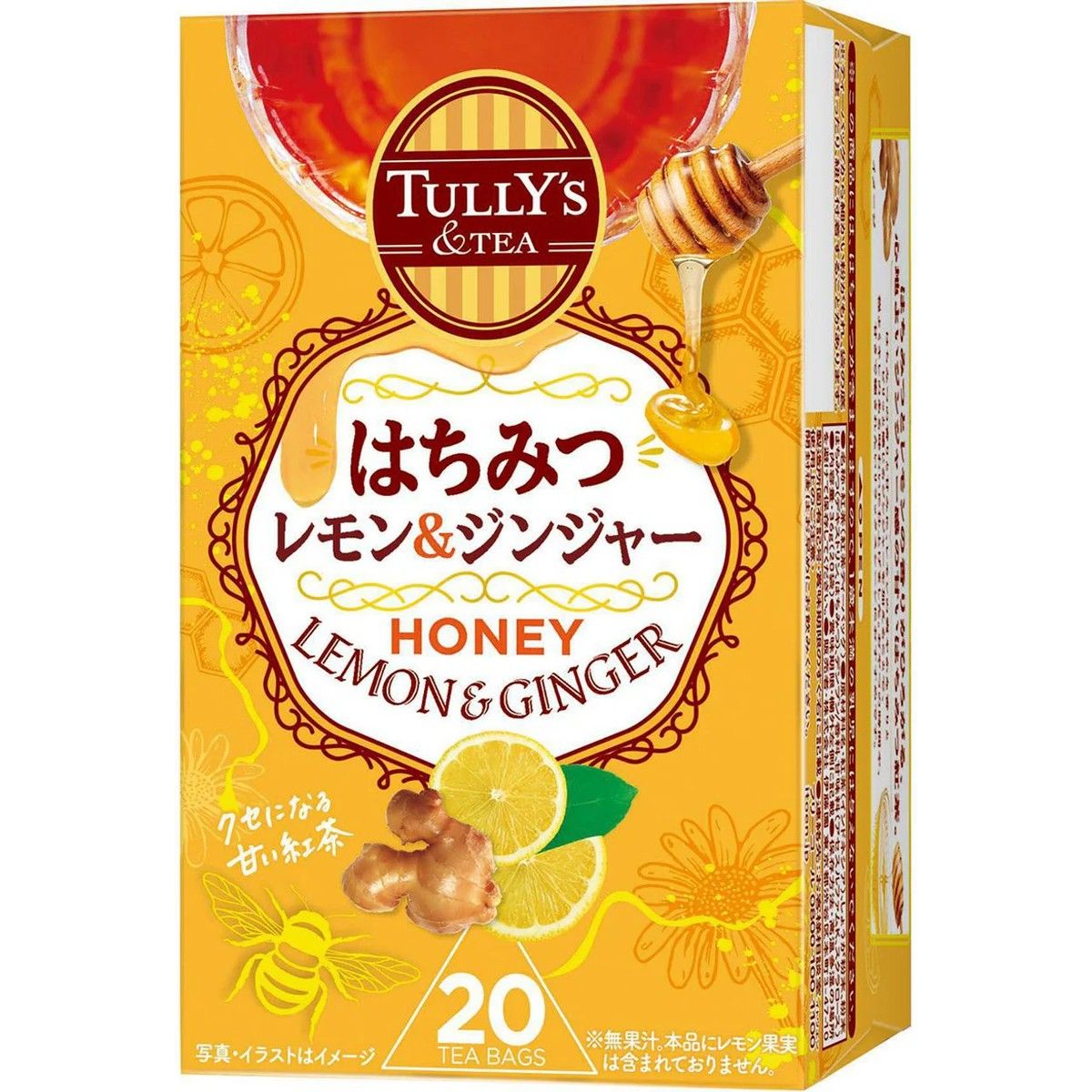 Ito En Tully's Honey Lemon &amp; Ginger Black Tea 1.8g x 20 Bags