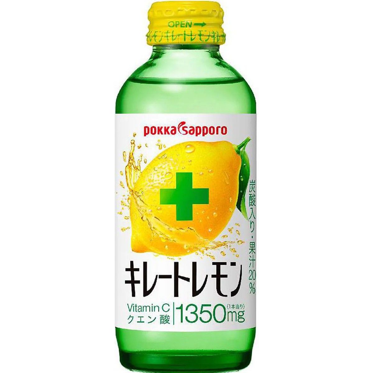Pokka Sapporo Kire-to Lemon Drink 155ml (Single / 6 Bottles)