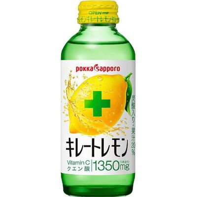 Pokka Sapporo Kire-to Lemon Drink 155ml (Single / 6 Bottles)