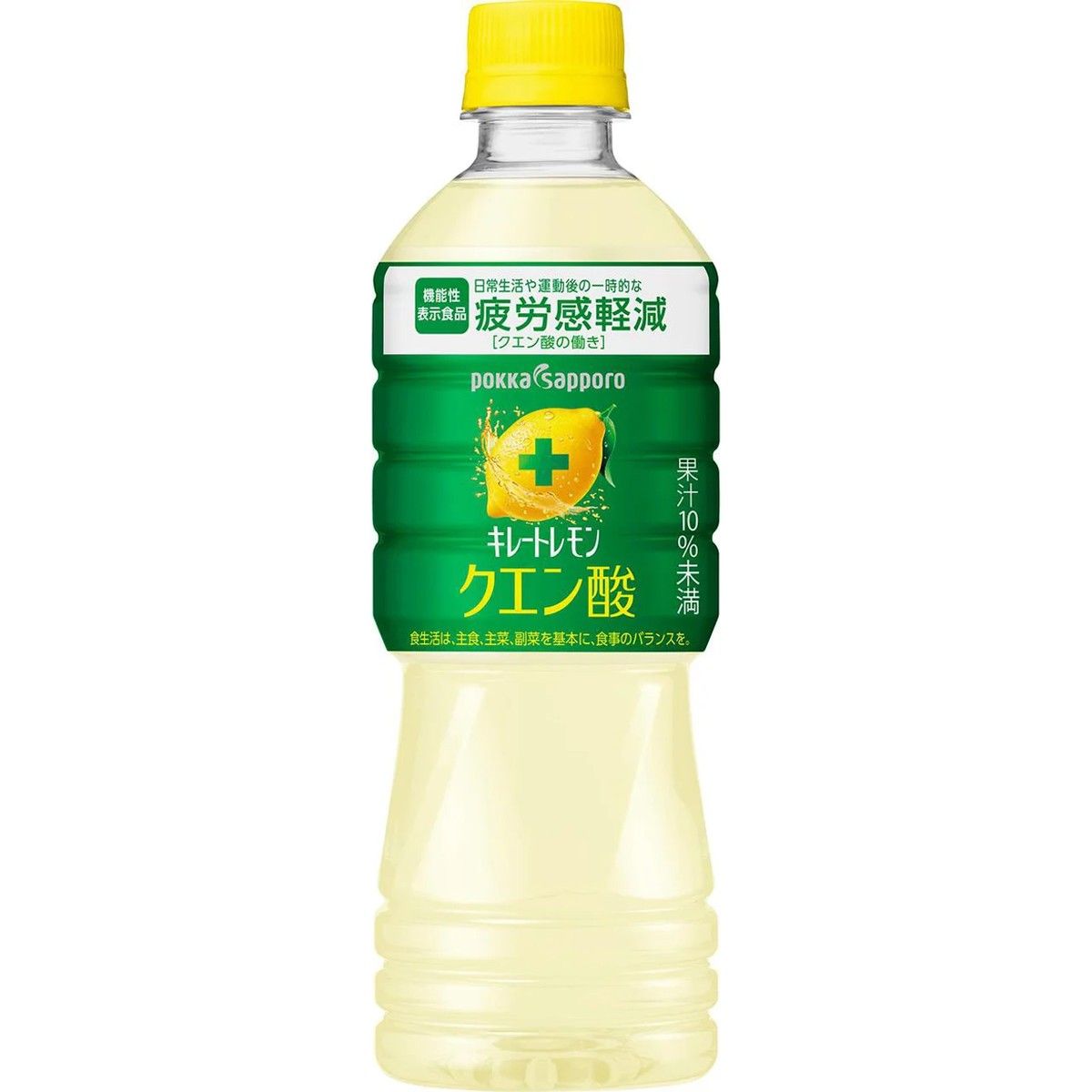 Pokka Sapporo Kire-to Lemon Citric Acid Drink 525ml