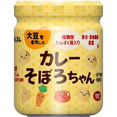 Isojiman Curry Soboro-chan Plant-Based Soy Meat Topping 65g