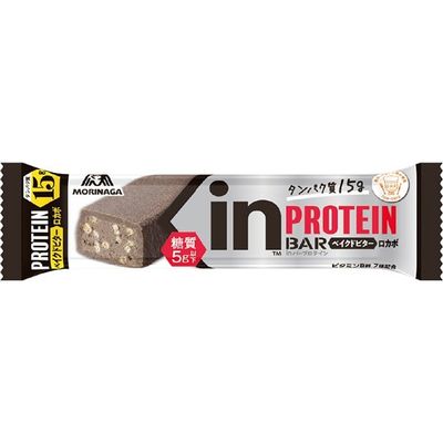 Morinaga In Bar Protein Baked Bitter 1 Bar (Single / 12 Bars)
