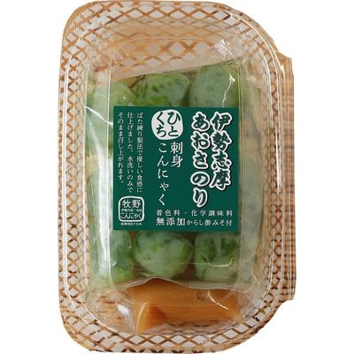 Makino Shoten Ise-Shima Aosa Nori Bite-Size Sashimi Konjac with Karashi Vinegar Miso 160g