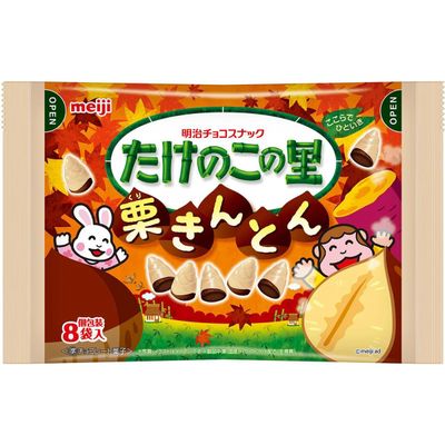 Meiji Takenoko no Sato Kuri Kinton 88g (8 Bags)