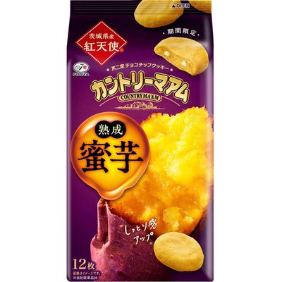 Fujiya Country Ma'am Aged Honey Sweet Potato Cookies 12 Pieces