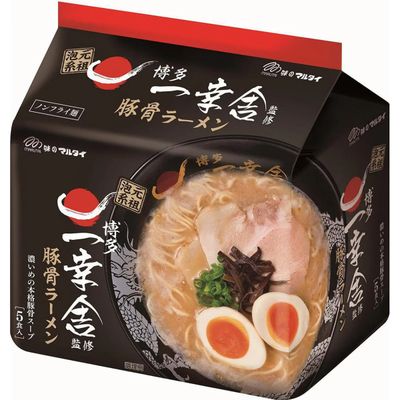 Marutai Hakata Ikkousha Supervised Tonkotsu Ramen 455g 5 Serving Pack