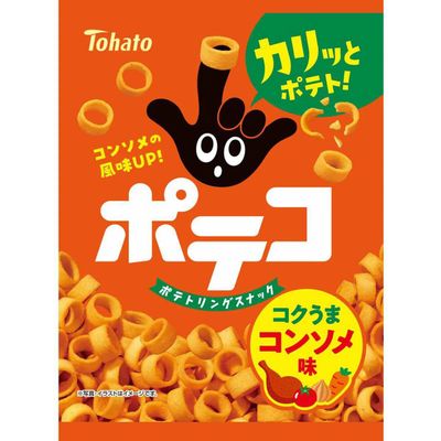 Tohato Poteco Rings Consomme Flavor 60g