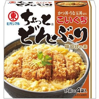 Higashimaru Soy Sauce Chotto Donburi Rich Soy Sauce Seasoning 4P