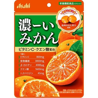 Asahi Group Foods Koi Mikan Rich Mandarin Orange Candy 84g Asahi Group Foods Koi Mikan Rich Mandarin Orange Candy 84g
