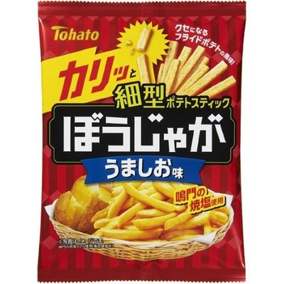 Tohato Bou Jaga Potato Sticks Umashio Salt Flavor 58g