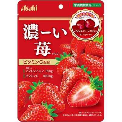 Asahi Group Foods Koi Ichigo Rich Strawberry Candy 84g
