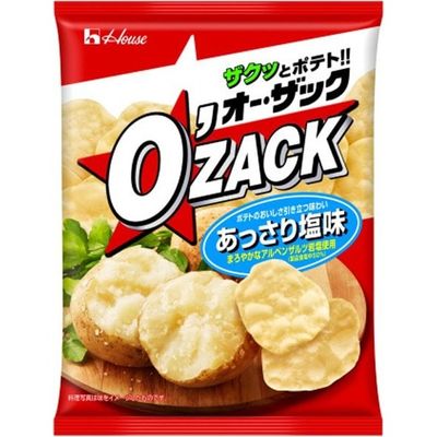 House Foods O'Zack Lightly Salted Potato Snack 55g