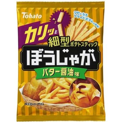 Tohato Bou Jaga Butter Soy Sauce Flavor 58g