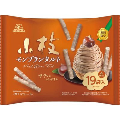 Morinaga Koeda Mont Blanc Tart Chocolate Snack 100g