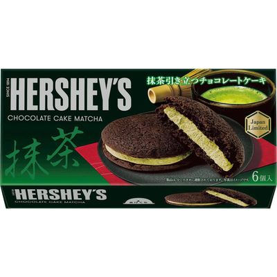 Lotte Hershey's Choco Cake Matcha 6 Pack