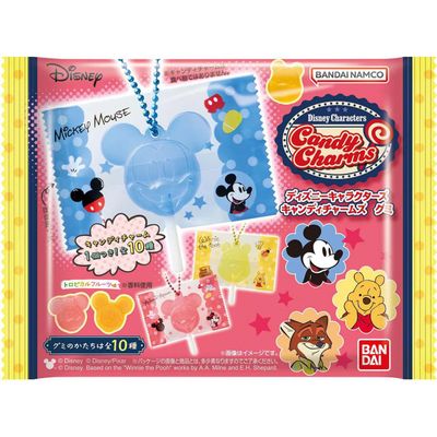 Bandai Disney Characters Candy Charms Gummy 27g