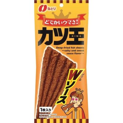 Natori Katsu-O Double Sauce King-Size Fish Katsu Snack 1pc Natori Katsu-O Double Sauce King-Size Fish Katsu Snack 1pc