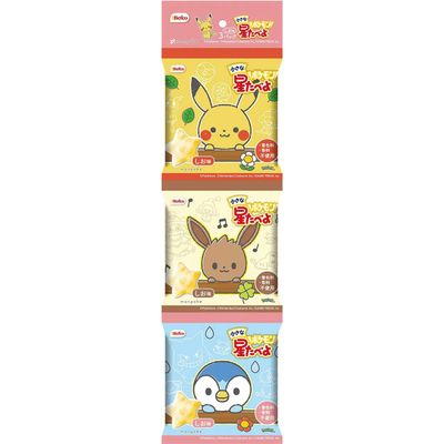 Kuriyama Beika Mon Poke Star-Shaped Senbei Salt 30g (10g x 3 Pack) Kuriyama Beika Mon Poke Star-Shaped Senbei Salt 30g (10g x 3 Pack)