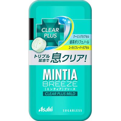 Asahi Group Foods Mintia Breeze Clear Plus Mild Tablets 30 Pieces Asahi Group Foods Mintia Breeze Clear Plus Mild Tablets 30 Pieces