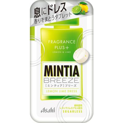 Asahi Group Foods Mintia Breeze Lemon Lime Dress Tablets 30 Pieces