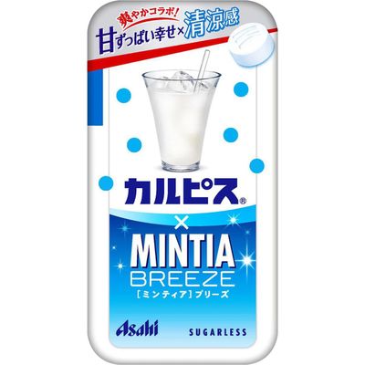Asahi Group Foods Calpis x Mintia Breeze Tablet Candy 30 Pieces