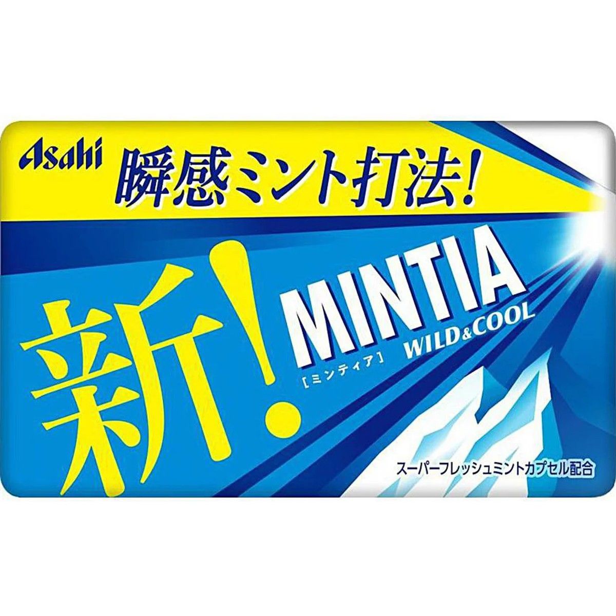 Asahi Group Foods Mintia Wild &amp; Cool Mint Tablets 50 Tablets 7g