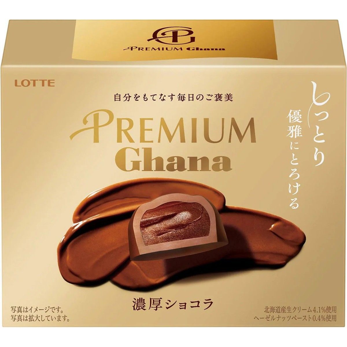 Lotte Premium Ghana Rich Chocolat 60g