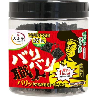 Omoreya Baribari Shokunin Seasoned Nori 30 Sheets