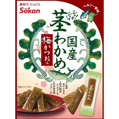 Sokan Stem Wakame Seaweed Ume Katsuo Flavor 63g