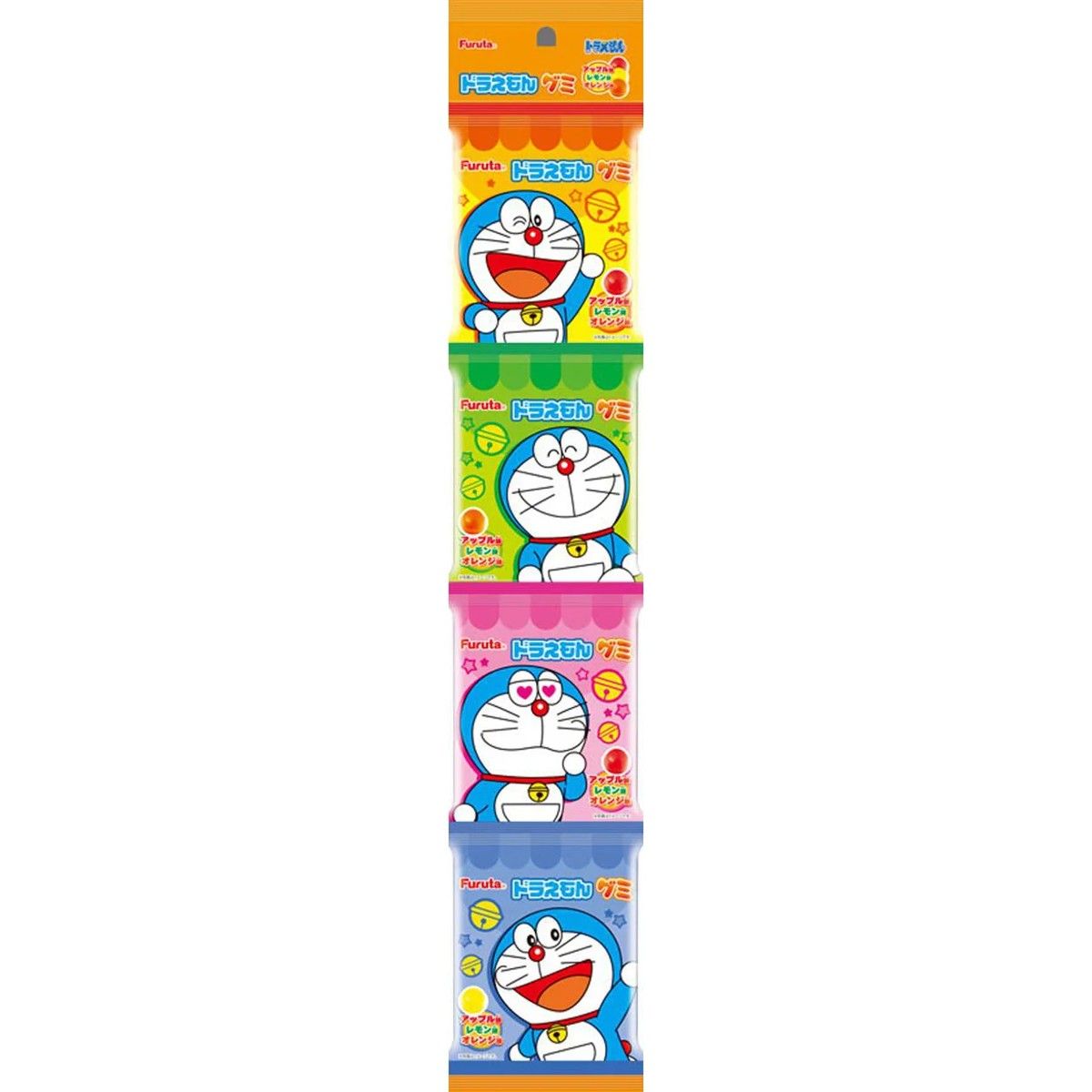 Furuta Doraemon Gummy Candy 15g x 4 Bags