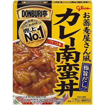 Glico Donburi-tei Soba Restaurant-Style Curry Nanban Don 165g
