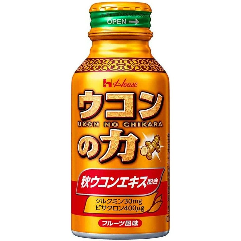 House Ukon no Chikara Turmeric Drink 100ml  -SALE