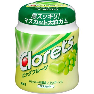 Mondelez Clorets Big Fruit Muscat Gum Bottle 112g