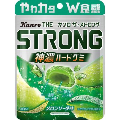Kanro The Strong Gummy Melon Soda 70g