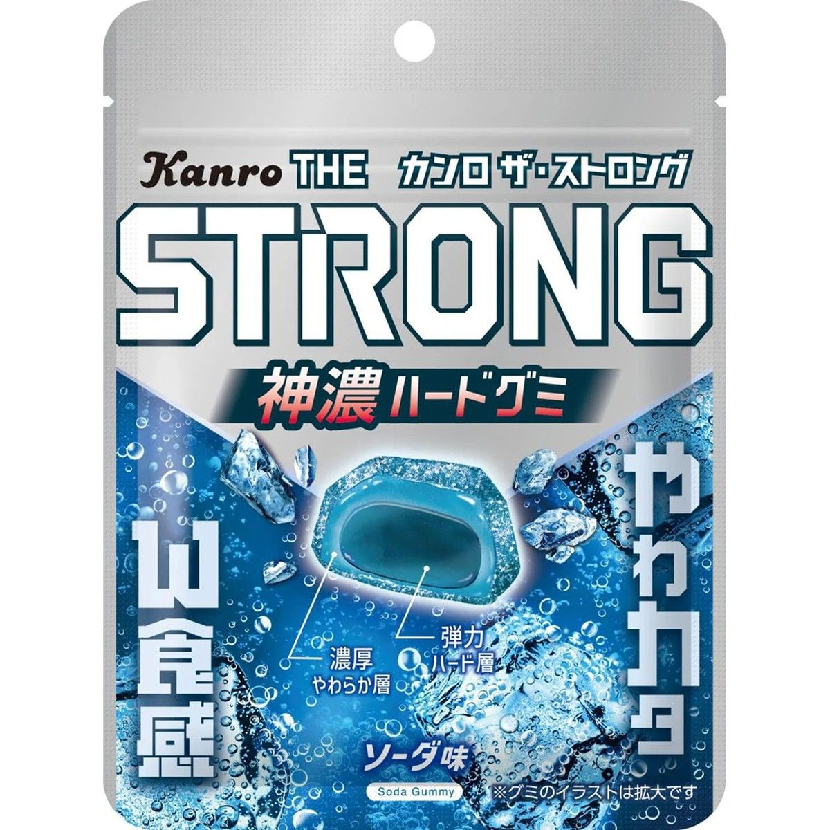 Kanro The Strong Gummy Soda 70g
